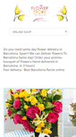 Mobile Screenshot of flowers2barcelona.com